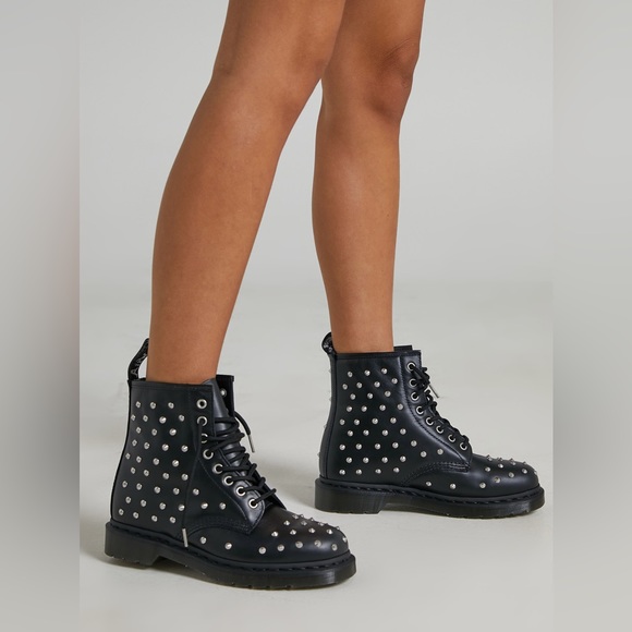 Dr. Martens 1460 Studded Boots - Picture 8 of 9